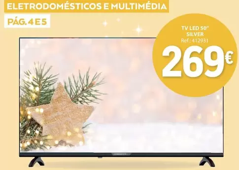 Oferta de A+ - Tv Led 50" Silver por 269€ em E.Leclerc