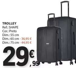 Oferta de Trolley por 29,95€ em E.Leclerc