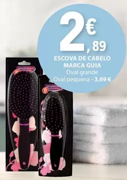 Oferta de Marca Guia - Escova De Cabelo por 2,89€ em E.Leclerc