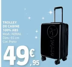 Oferta de Dim - Trolley de cabine 100% ABS por 49,95€ em E.Leclerc