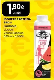 Oferta de Lindahls - Iogurte Proteina Pro + por 1,9€ em Intermarché