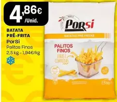 Oferta de Porsi - Batata Pre-frita por 4,86€ em Intermarché