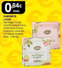 Oferta de Labell - Sabonete por 0,64€ em Intermarché