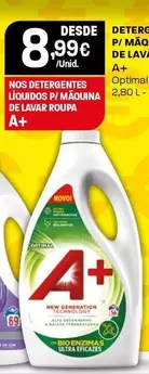 Oferta de Bio - Detergente P/Maquina De Lava por 8,99€ em Intermarché