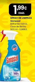 Oferta de Sonasol - Spray De Limpeza por 1,99€ em Intermarché