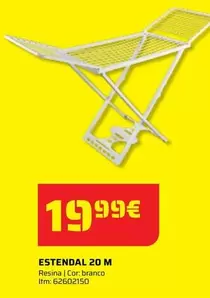 Oferta de Estendal 20 M por 19,99€ em Bricomarché