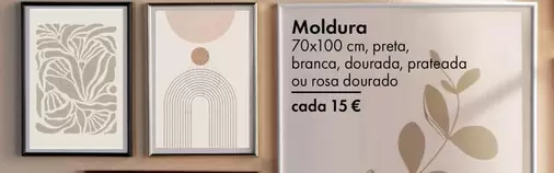 Oferta de Moldura por 15€ em Tedi