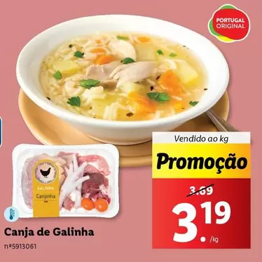 Oferta de Portugal - Canja De Galinha por 3,19€ em Lidl