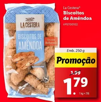 Oferta de Biscoitos De Amendoa por 1,79€ em Lidl