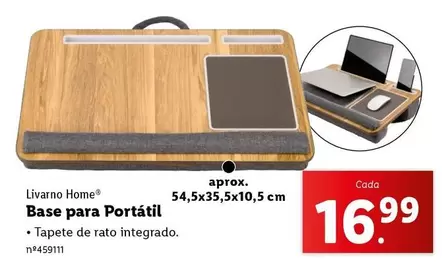 Oferta de Base Para Portátil por 16,99€ em Lidl