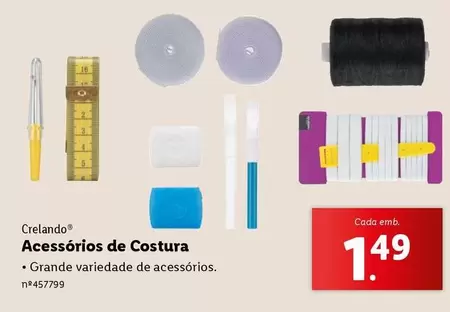 Oferta de Accesorios De Costura por 1,49€ em Lidl