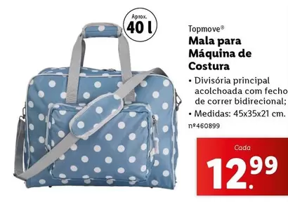 Oferta de Mala Para Maquina De Costura por 12,99€ em Lidl