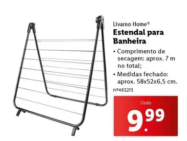 Oferta de Estendal Para Banheira por 9,99€ em Lidl