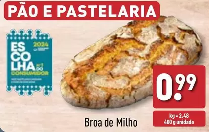 Oferta de Broa De Milho por 0,99€ em Aldi