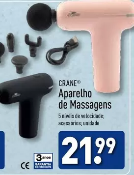 Oferta de Crane - Aparelho De Massagens por 21,99€ em Aldi