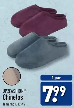 Oferta de Up2fashion - Chinelos por 7,99€ em Aldi