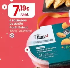 Oferta de Porsi Select - Folhados De Leitão  por 5,94€ em Intermarché