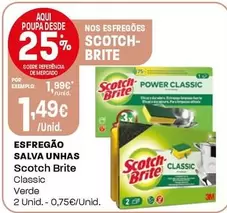 Oferta de Scotch-Brite - Esfregão Salva Unhas por 1,49€ em Intermarché