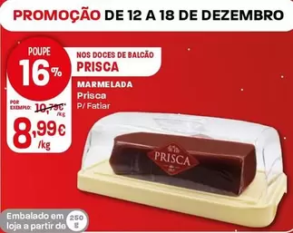 Oferta de Prisca - Marmelada por 8,99€ em Intermarché