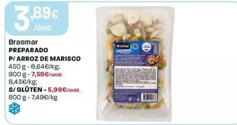 Oferta de Brasmar - Preparado P/Arroz De Marisco por 3,89€ em Intermarché