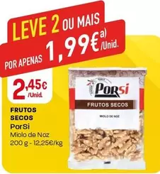 Oferta de Porsi - Frutos Secos por 2,45€ em Intermarché