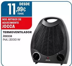 Oferta de Jocca - Termoventilador por 11,99€ em Intermarché