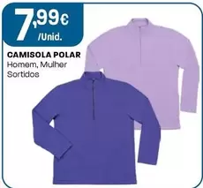 Oferta de Camisola Polar por 7,99€ em Intermarché