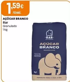 Oferta de Rar - Açúcar Branco por 1,59€ em Intermarché