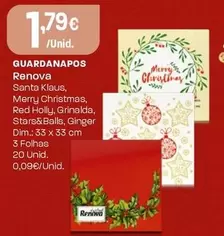 Oferta de Renova - Guardanapos por 1,79€ em Intermarché