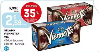 Oferta de Olá - Gelado Viennetta por 2,59€ em Intermarché