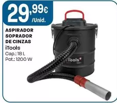 Oferta de ITOOLS - Aspirador Soprador De Cinzas por 29,99€ em Intermarché