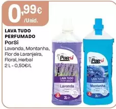 Oferta de Porsi - Lava Tudo Perfumado por 0,99€ em Intermarché