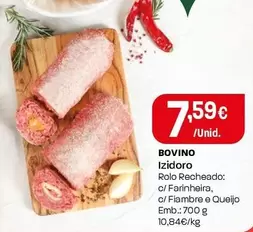 Oferta de Izidoro - Bovino por 7,59€ em Intermarché