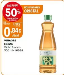 Oferta de Cristal - Vinagre por 0,84€ em Intermarché