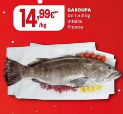 Oferta de Garoupa por 14,99€ em Intermarché