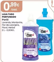 Oferta de Porsi - Lava Tudo Perfumado por 0,99€ em Intermarché