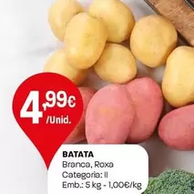 Oferta de Batata por 4,99€ em Intermarché