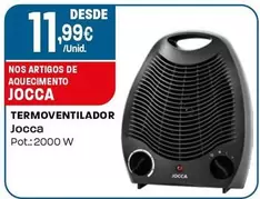 Oferta de Jocca - Termoventilador por 11,99€ em Intermarché