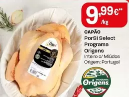 Oferta de Porsi Select Programa Origens - Capão  por 9,99€ em Intermarché