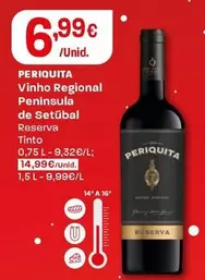 Oferta de Periquita - Vinho Regional Peninsula De Setubal por 6,99€ em Intermarché