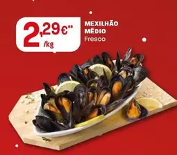 Oferta de Mexilhão Médi por 2,29€ em Intermarché