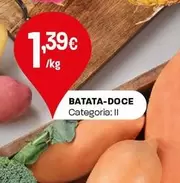 Oferta de Batata-Doce por 1,39€ em Intermarché