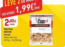 Oferta de Porsi - Frutos Secos por 2,45€ em Intermarché