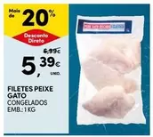 Oferta de Filetes Peixe Gato por 5,39€ em Continente