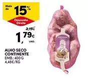 Oferta de Continente - Alho Seco por 1,79€ em Continente