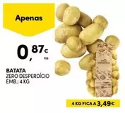 Oferta de A+ - Batata por 0,87€ em Continente