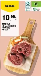 Oferta de €CO+ - Estufar Chambao De Novilho Angus por 10,99€ em Continente