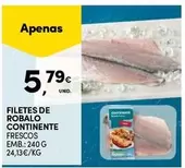 Oferta de Continente - Filetes De Robalo por 5,79€ em Continente