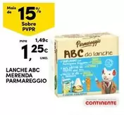 Oferta de Continente - Lanche Abc Merenda por 1,25€ em Continente