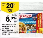 Oferta de Pescanova - Preparado P/ Mariscada S/ Gluten por 8,99€ em Continente